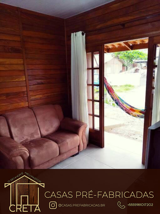 Interior com forro de pinus 002