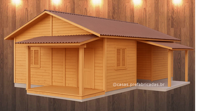 Casas pré-fabricadaa de madeira Santana do Livramento - Rivera