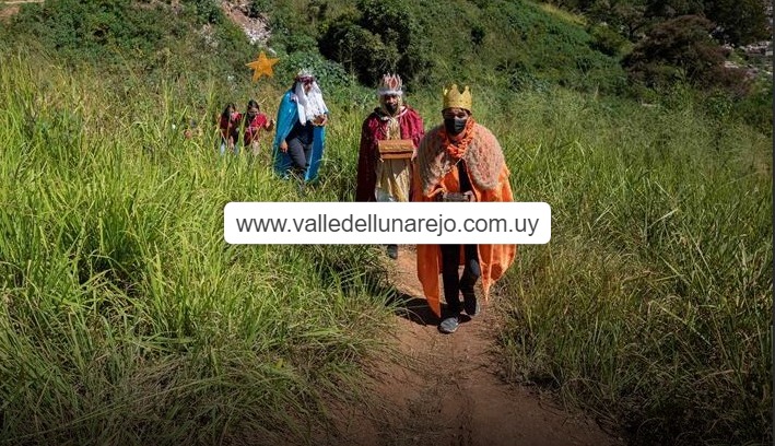 llegan los reyes magos al valle del lunarejo