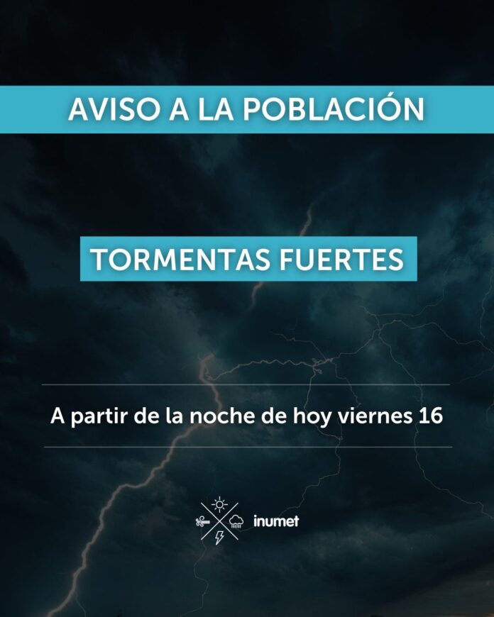 alerta meteorologica rivera
