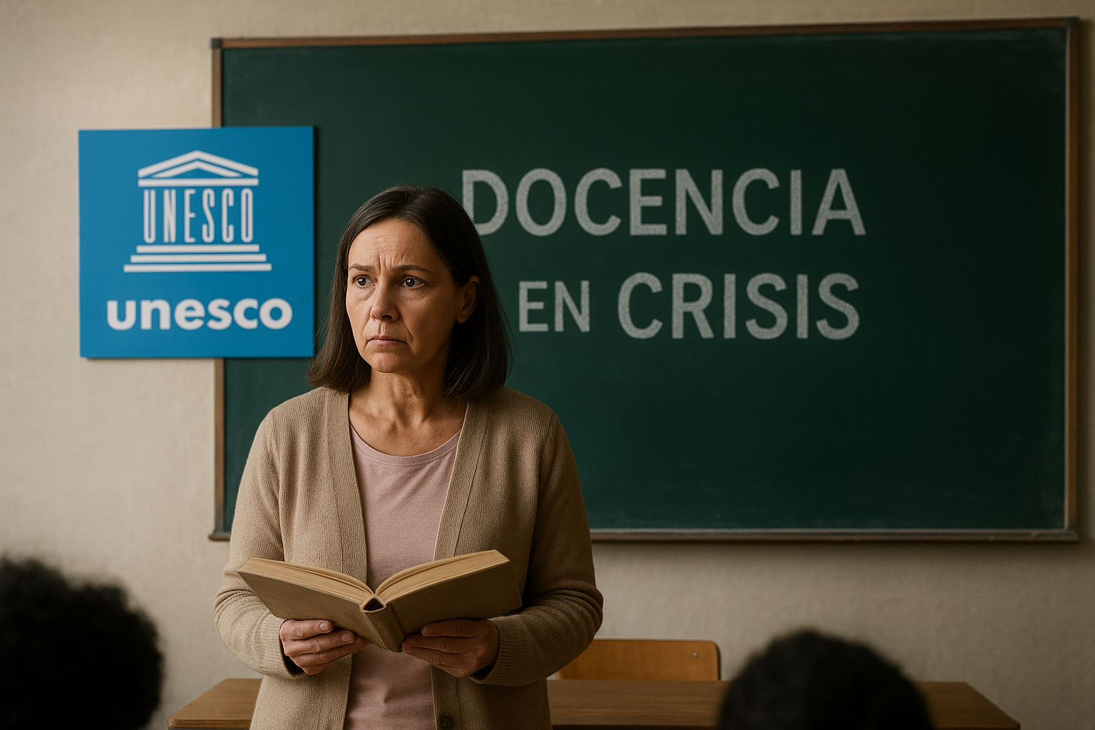 crisis docente UNESCO
