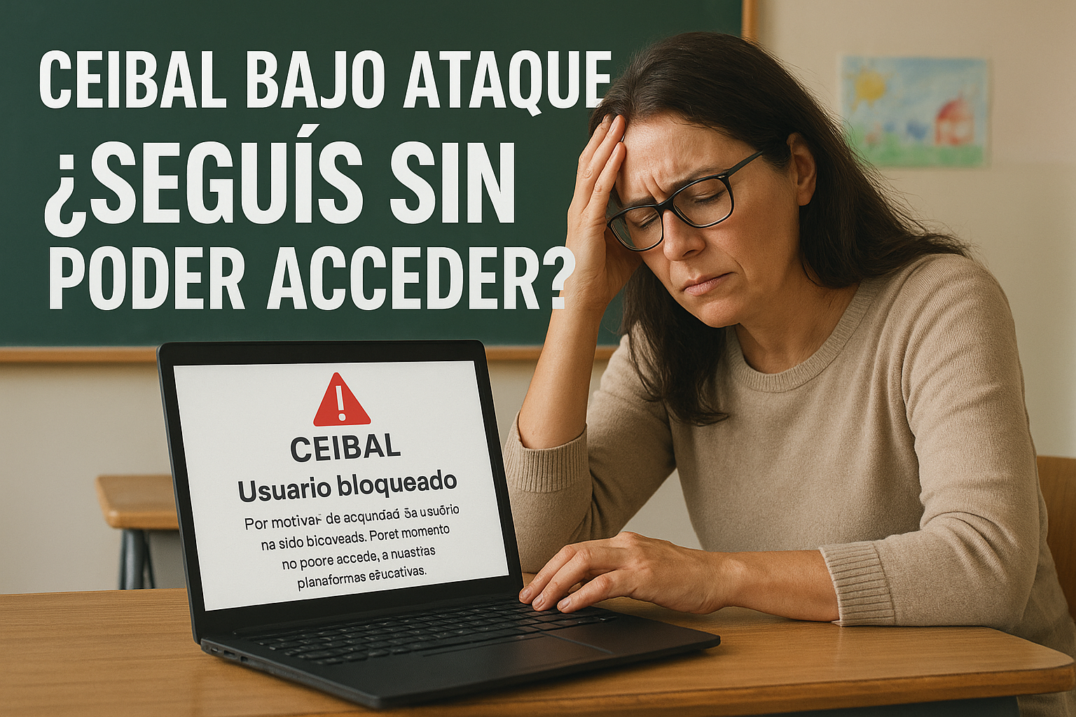 CEIBAL BAJO ATAQUE ciberseguridad educativa en Uruguay