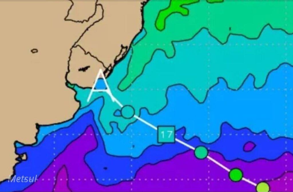 condiciones de viento y lluvia, alerta meteorológica moderada, ciclón sin riesgo extremo
