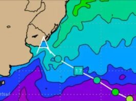 condiciones de viento y lluvia, alerta meteorológica moderada, ciclón sin riesgo extremo