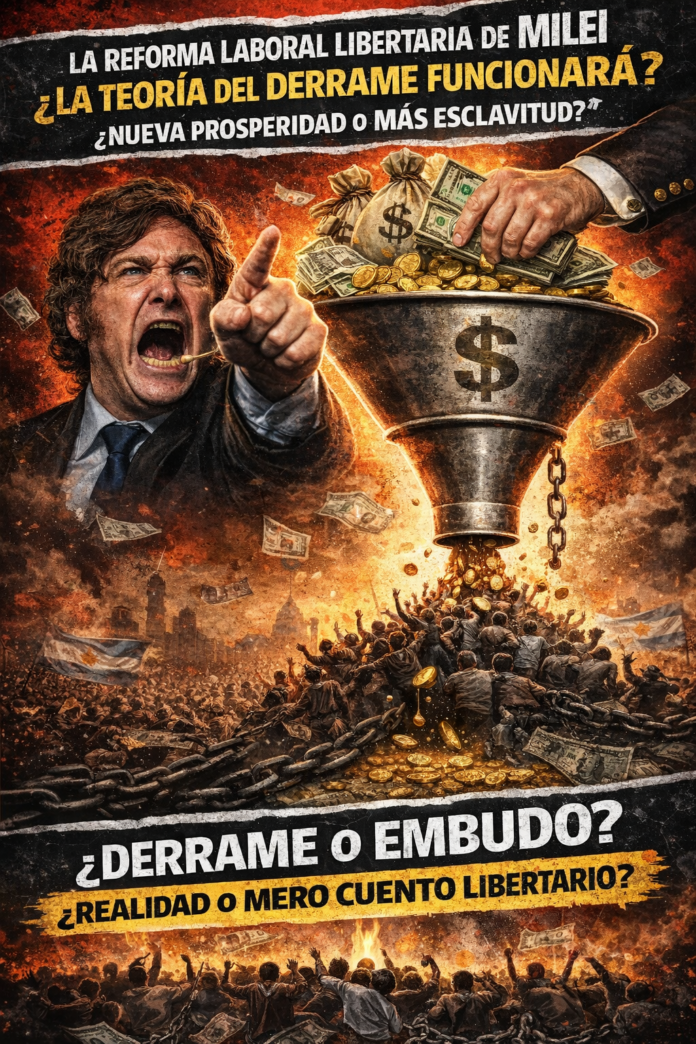 LA REFORMA LABORAL DE MILEI: ¿LIBERTAD ECONÓMICA O NUEVA ESCLAVITUD?