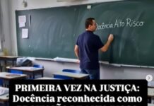 La docencia declarada profesión de «Alto Riesgo» en Brasil La docencia declarada profesión de "Alto Riesgo" en Brasil
