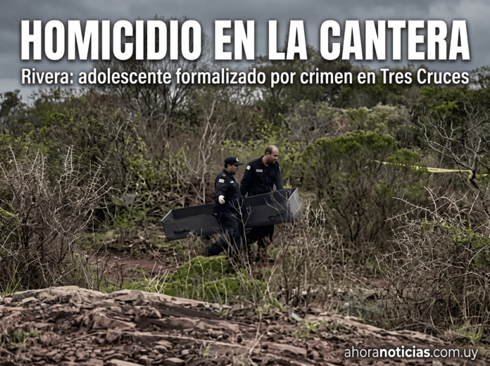 Operativo policial por investigación de homicidio en Rivera
