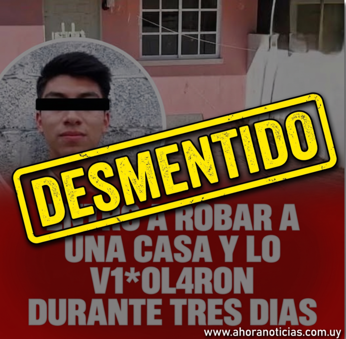Entro a robar a una casa y por 3 dias lo Vi2l3r…